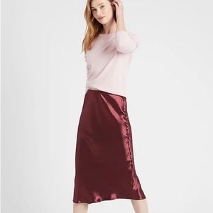 Banana Republic Silk Skirt